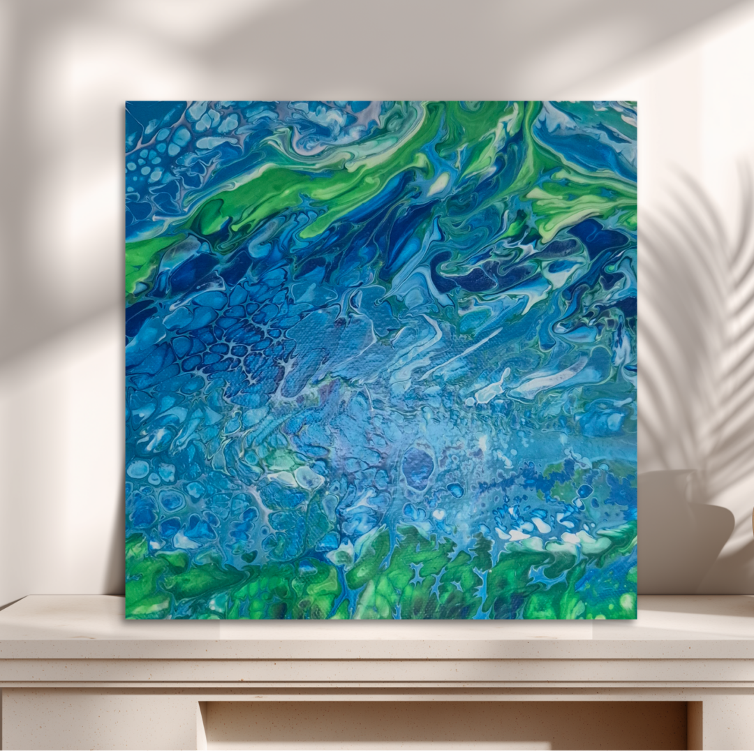 Meer in grün-blau, Serie 3