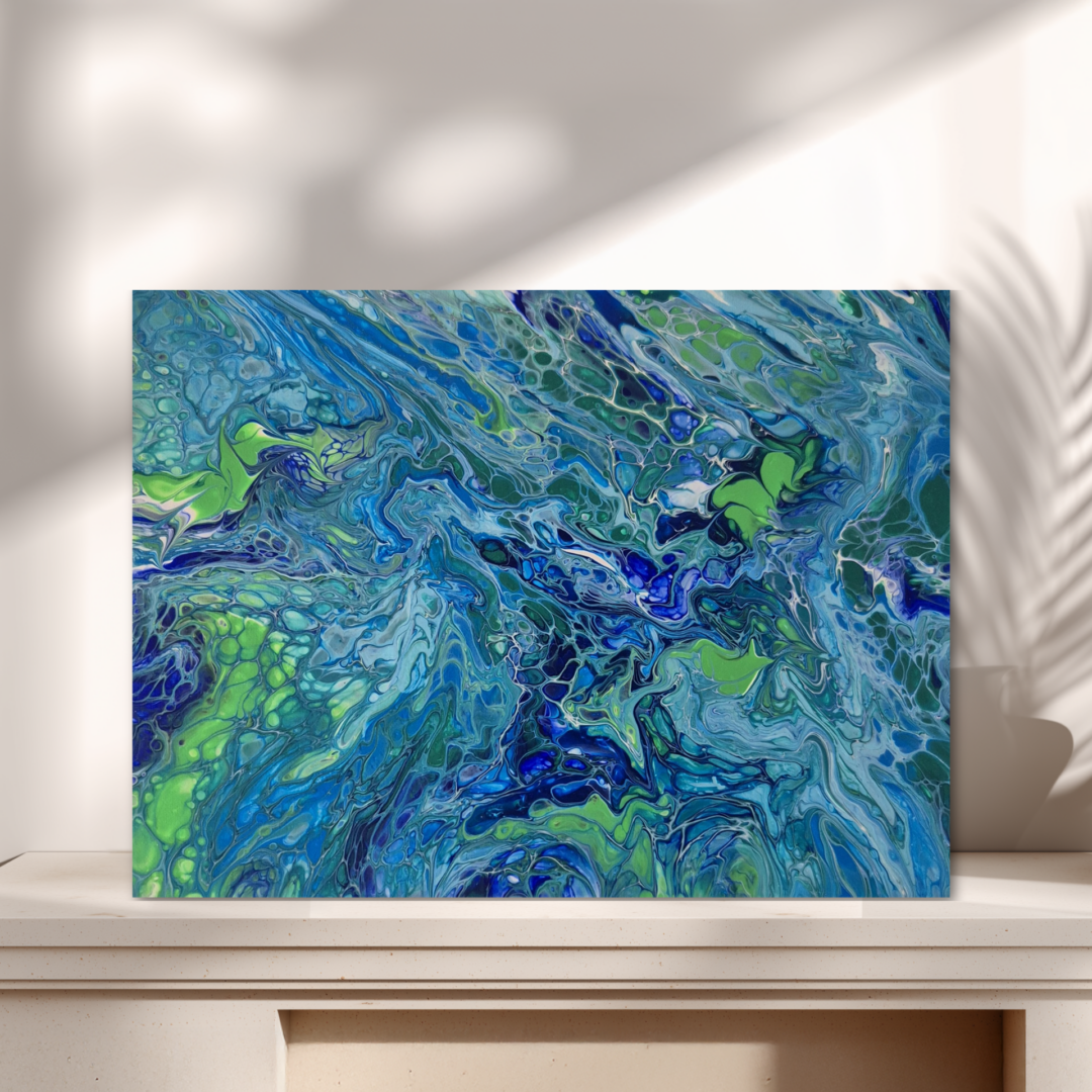 Meer in grün-blau, Serie 6