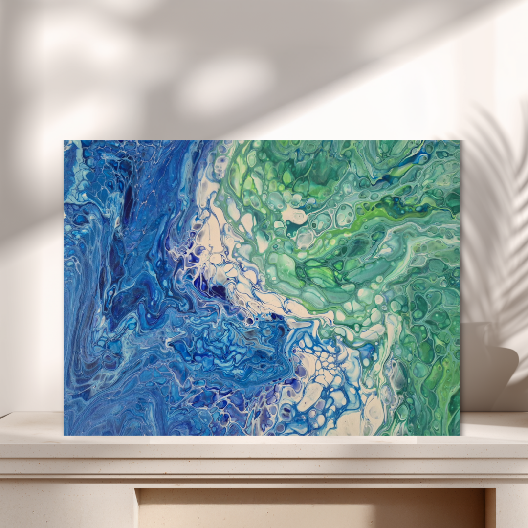 Meer in grün-blau, Serie 7